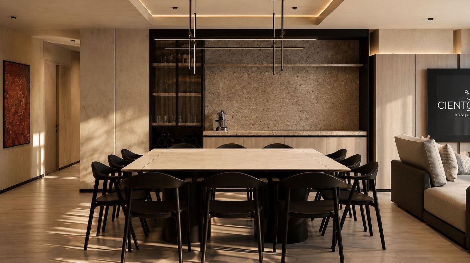 Departamento Muestra CientoOchenta, fotografía 8 de arquitectura e interiorismo de ZYSA