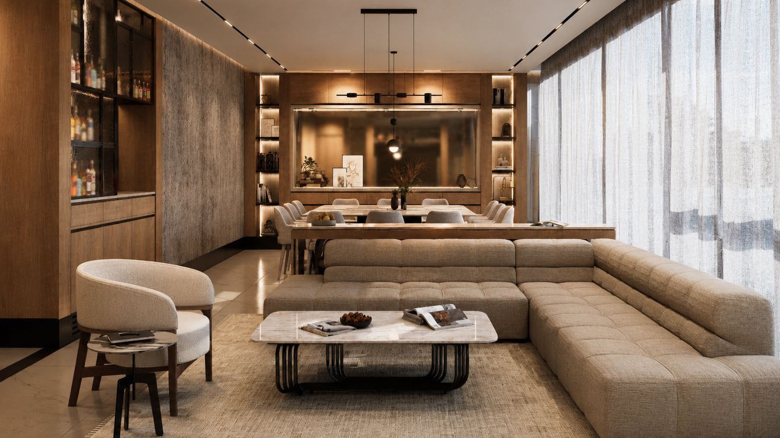 Departamento Skyview, fotografía 7 de arquitectura e interiorismo de ZYSA