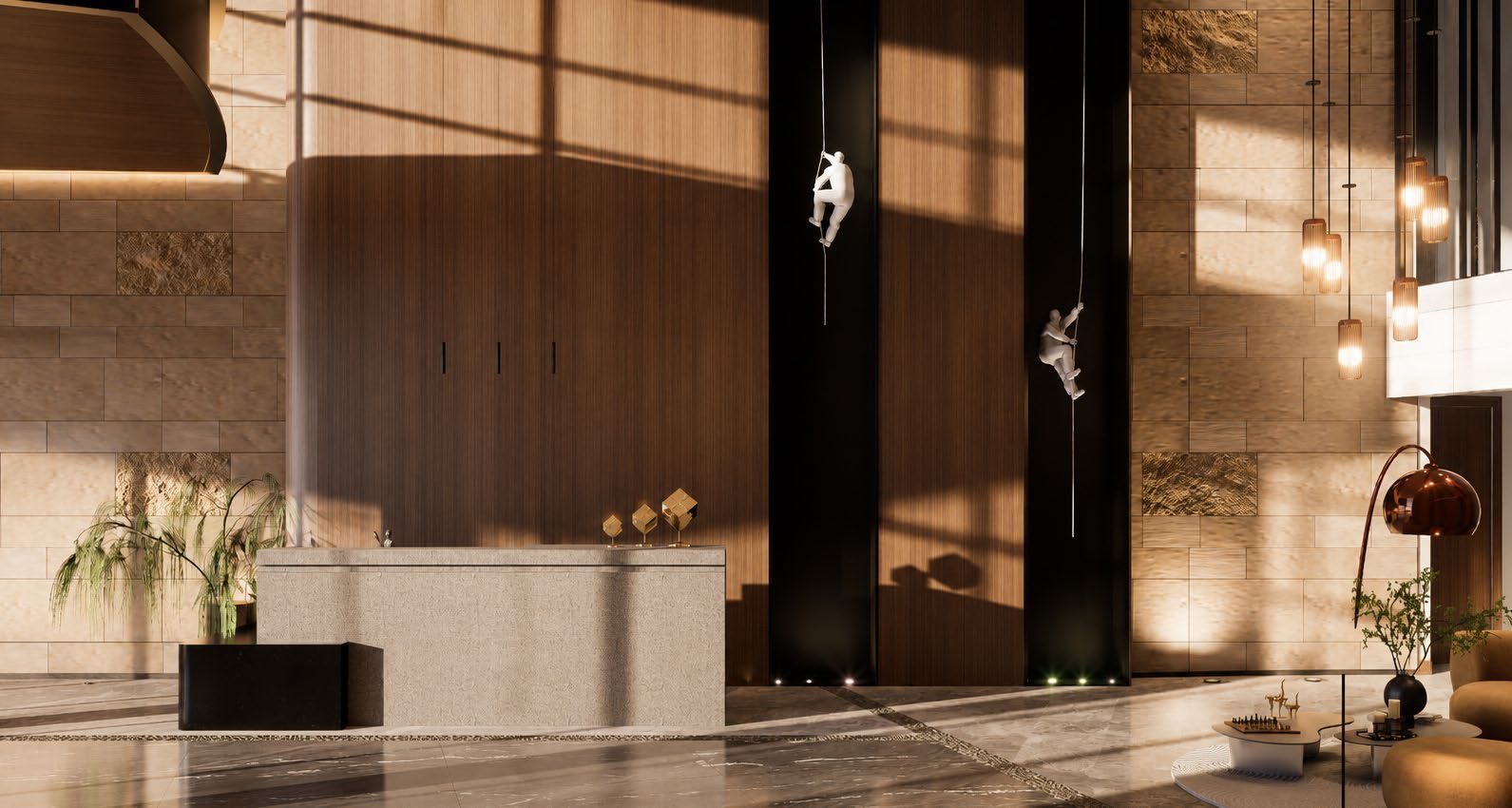 Lobby La Enramada, fotografía 3 de arquitectura e interiorismo de ZYSA