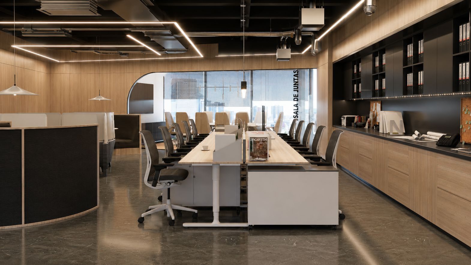 Oficinas Aleman, fotografía 3 de arquitectura e interiorismo de ZYSA