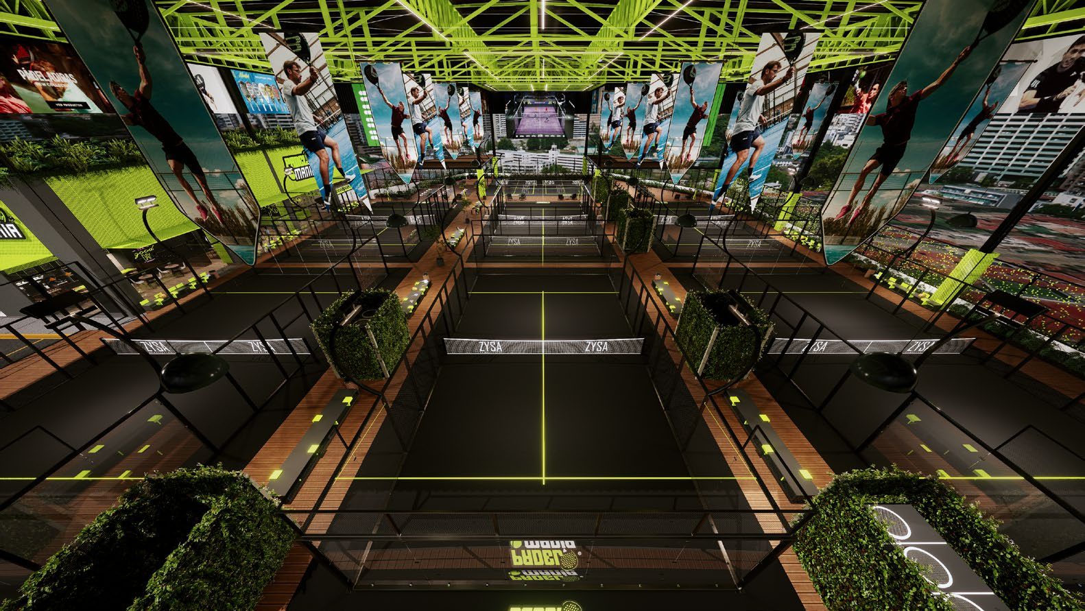 Padelmania, fotografía 5 de arquitectura e interiorismo de ZYSA