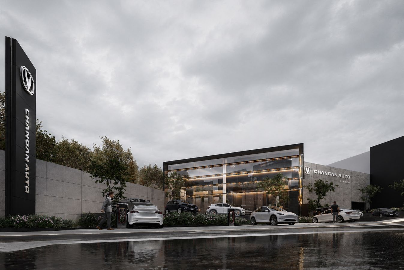 Changan, proyecto comercial de arquitectura de lujo de ZYSA en Estado de México