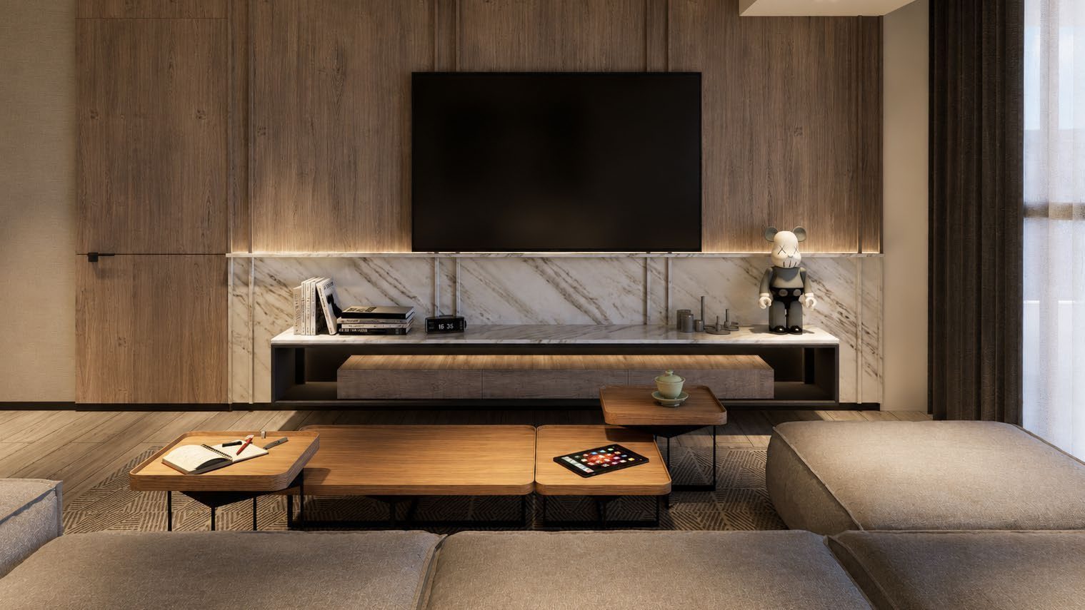 Departamento Melody, proyecto residencial de arquitectura de lujo de ZYSA en Estado de México