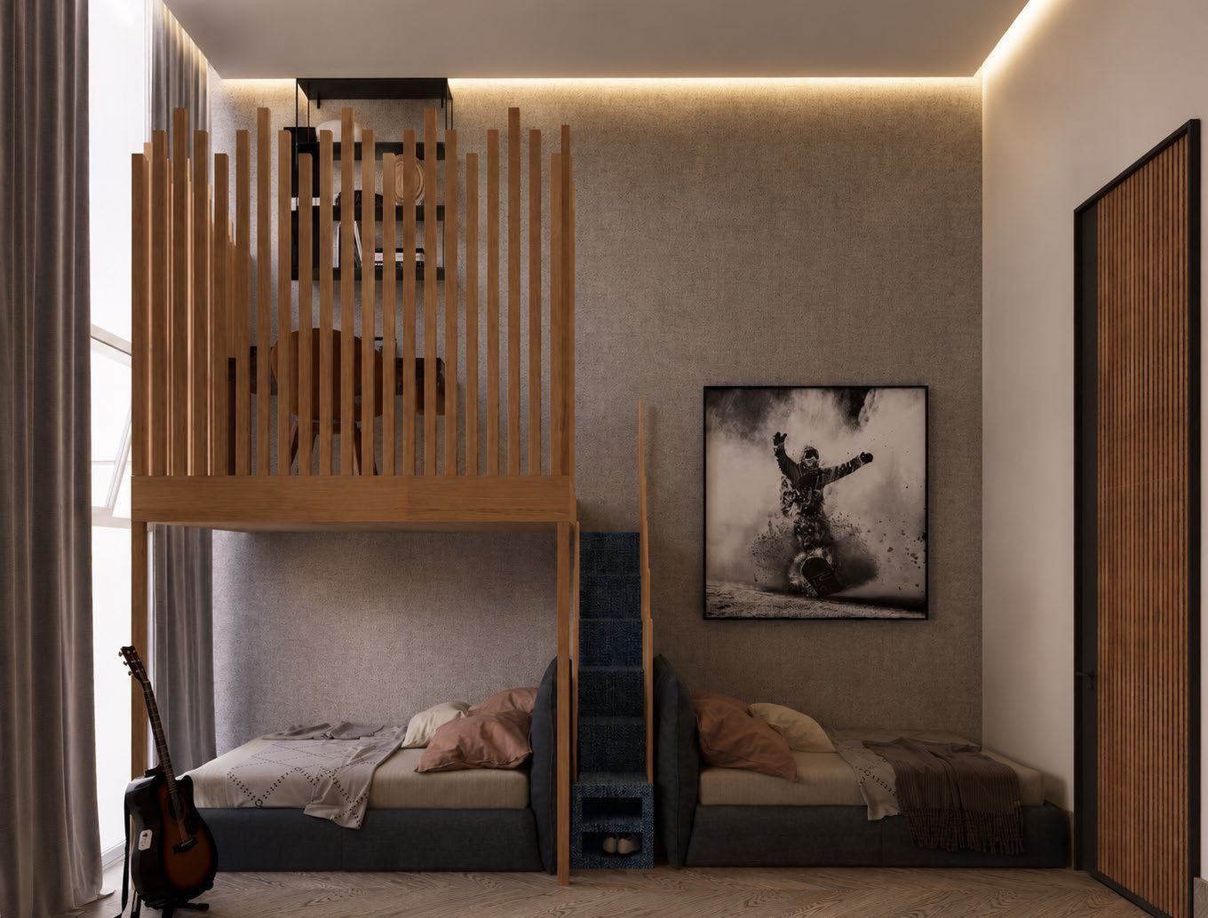 Departamento Skyline, proyecto residencial de arquitectura de lujo de ZYSA en Estado de México
