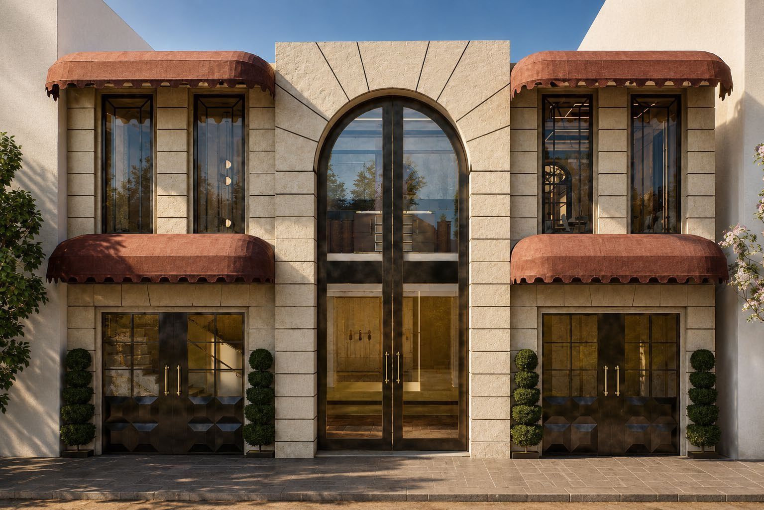 Salón Lisboa, proyecto comercial de arquitectura de lujo de ZYSA en Ciudad de México